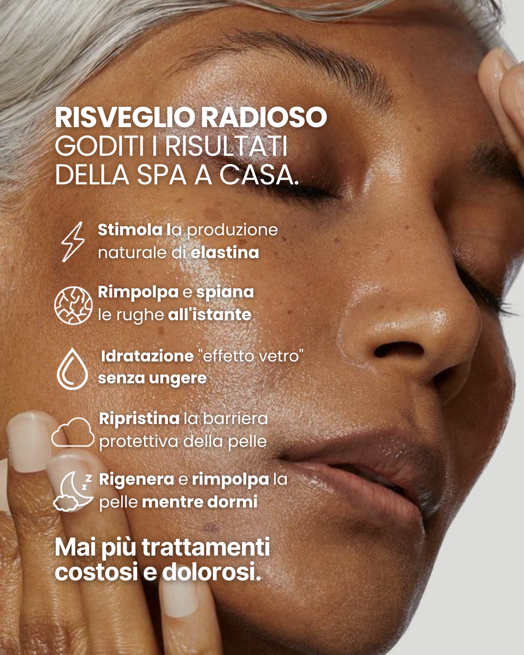 Maschera notturna al Collagene Roro Beauty™
