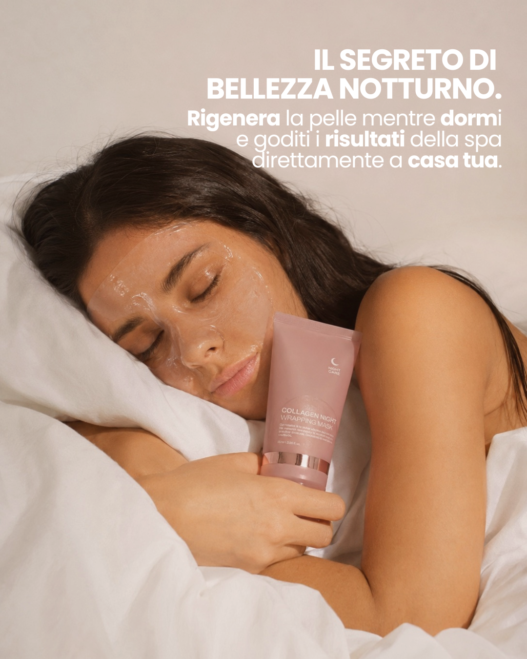 Maschera notturna al Collagene Roro Beauty™